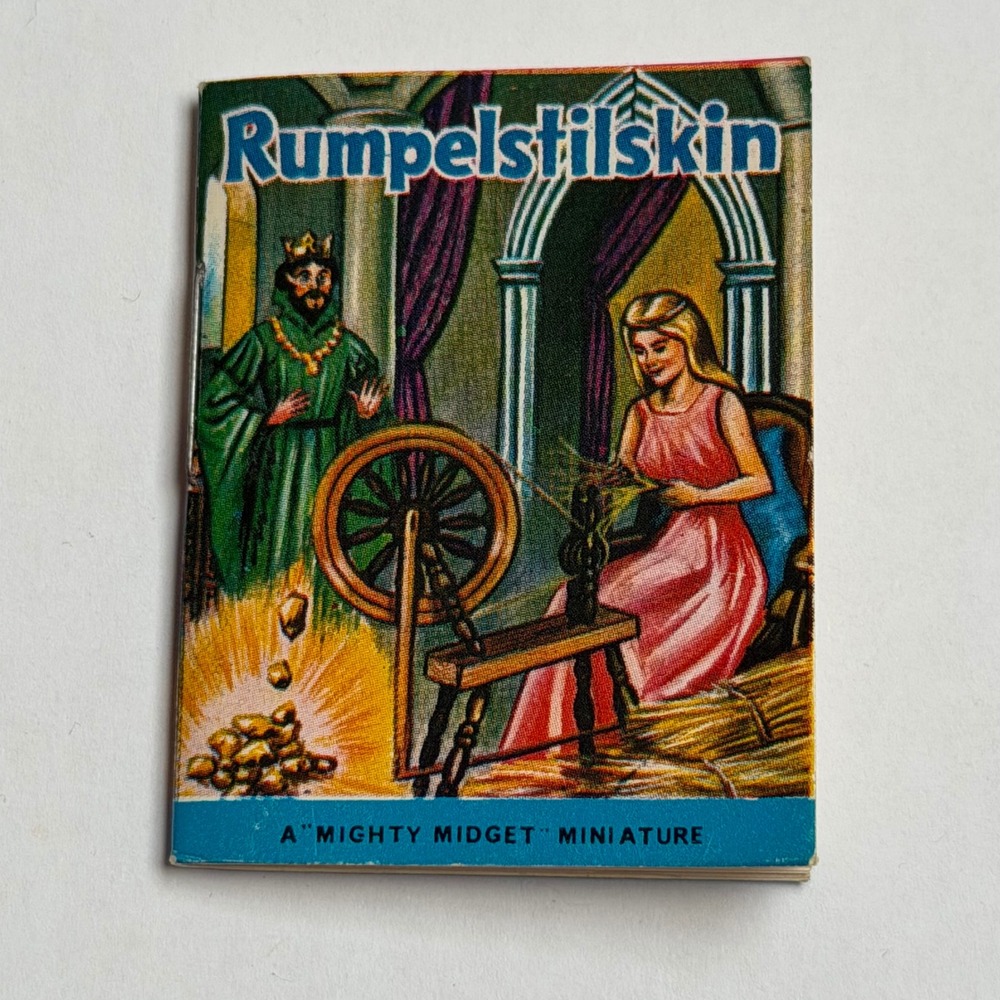 Merrimack Rumpelstiltskin Miniature Book Kids Multi Vintage Mighty Midget